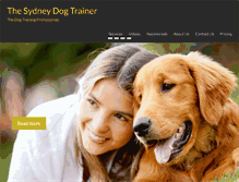 Tablet Screenshot of dogsanonymous.com.au
